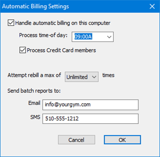 screenshot of Gym Assistant